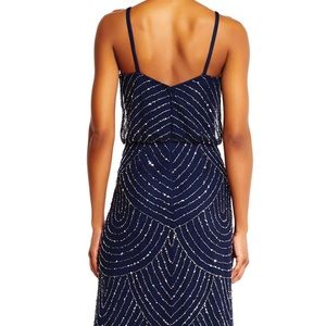 Adrianna Papell beaded dress